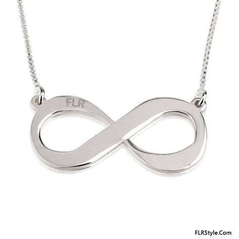 Sterling Silver FLR Forever Necklace - FLR Style