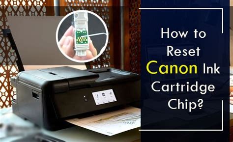 How to Reset Canon Pixma Ink Cartridge with Simple Steps