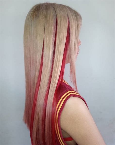 15 Ways to Style Blonde Hair with Red Underneath in 2024 – HairstyleCamp