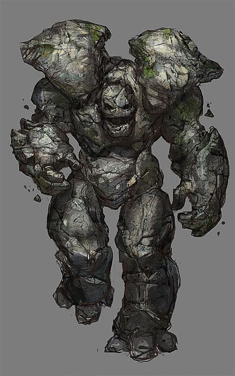 Stone golem. They're pretty cool but some different golems are amazing ...