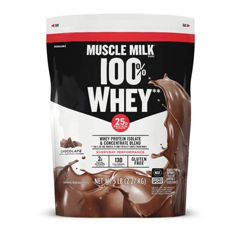 Muscle Milk 100% Whey Protein Powder | Post Workout Protein | Medco ...