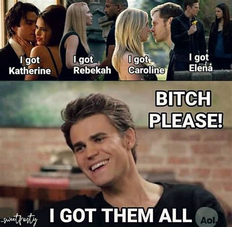 The Vampire Diaries 😍 on Instagram: “Haha😂 who loves Stefan?😍💘 Which is ...