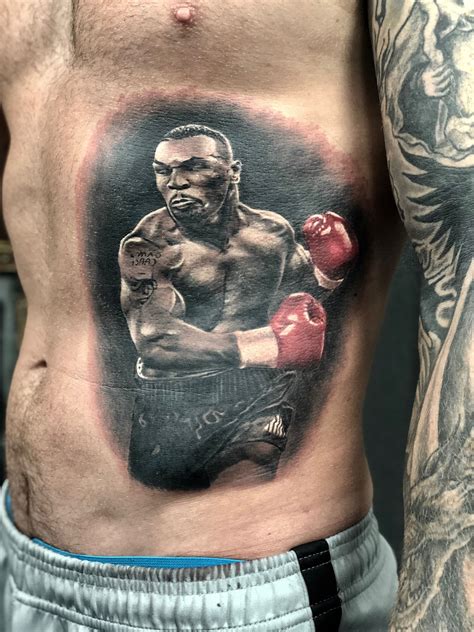 Mike Tyson tattoo by Lorand! Limited availability at Revival Tattoo Studio!