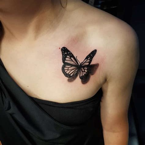 Top 73 Best 3D Butterfly Tattoos Ideas - [2021 Inspiration Guide] in ...