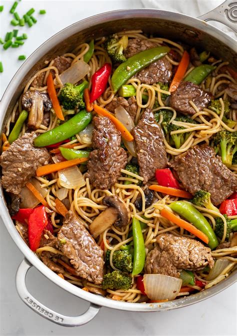 Beef Stir Fry With Noodles - The Cozy Cook