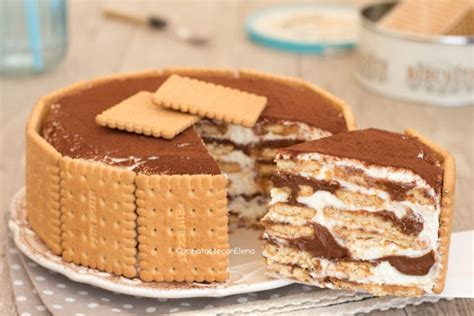 Torta millestrati mascarpone e Nutella fredda senza cottura