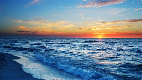 Ocean Sunset Wallpapers - Wallpaper Cave