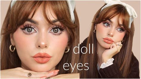 Wearable DOLL / ANIME EYES Tutorial for Fall👀🍂🧡 - YouTube