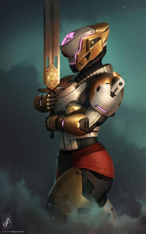 Destiny Titan (Year 3) by TheMaestroNoob on DeviantArt