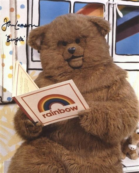 Rainbow 1980's Children's Tv Series Photo Signed By Actor John Leeson ...