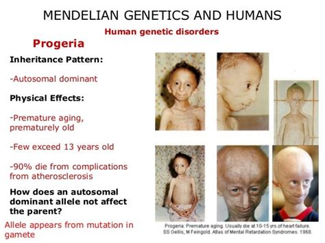 Mendelian disorders -The Different Types of Mendelian disorders