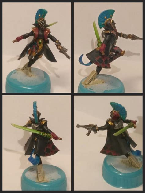 Test model for my harlequin color scheme. They are made to go in an ...