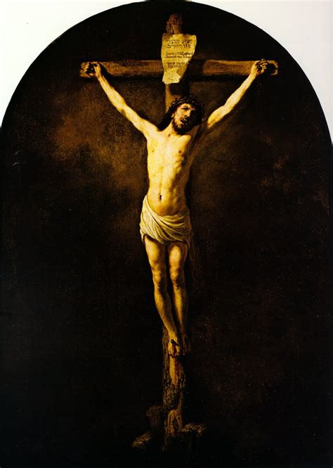 Christ on the Cross, 1631 - Rembrandt - WikiArt.org