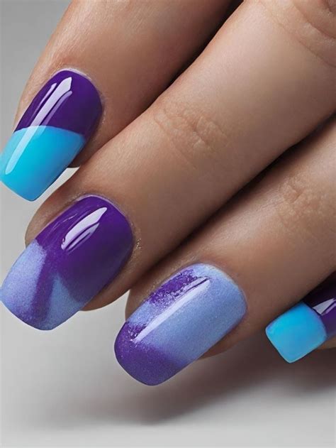 75+ Best Purple and Blue Nail Designs to Try