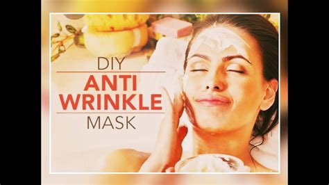 Anti wrinkle face mask at home - YouTube