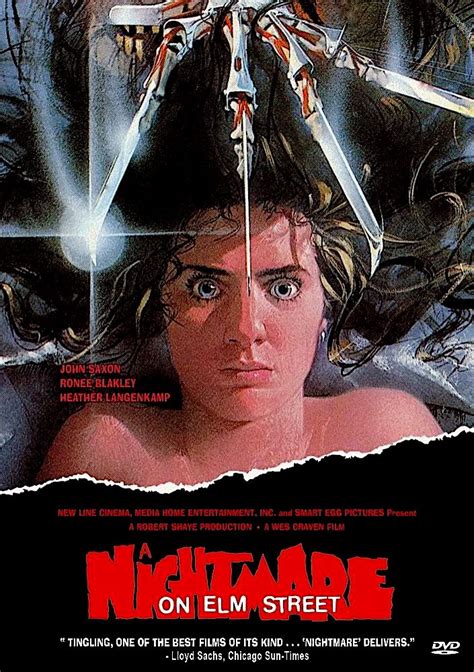 A NIGHTMARE ON ELM STREET DVD | Classic horror movies posters, Horror ...