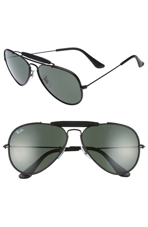 Ray-Ban Outdoorsman 58mm Aviator Sunglasses | Nordstrom