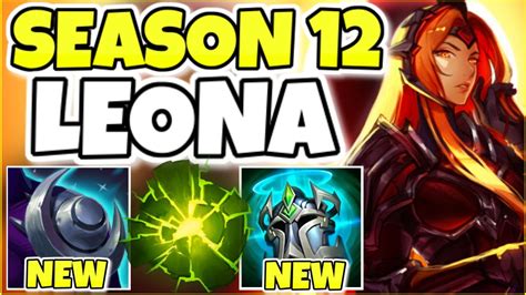 LEONA'S SEASON 12 BEST BUILD REVEALED (NEW ITEM "EVERSHROUD"! NEW ...