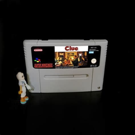 Clue Super Nintendo SNES 16bit Game Card ( PAL EUR Version) - Bitgameshop