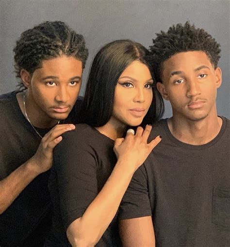 Toni Braxton Stuns In Photoshoot With Handsome Sons - theJasmineBRAND