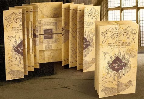 The Noble Collection Harry Potter Marauders Map : Amazon.co.uk ...