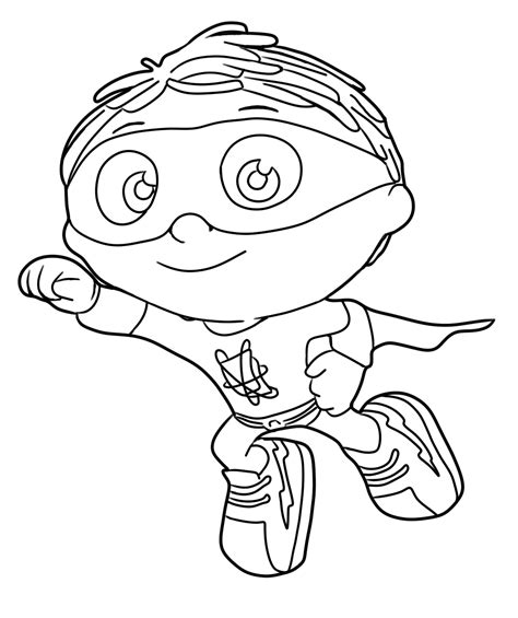 Super Why Coloring Pages at GetDrawings | Free download