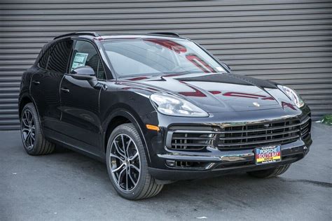 2021 Porsche Cayenne 9 Miles Jet Black Metallic 4d Sport Utility 3.0l ...