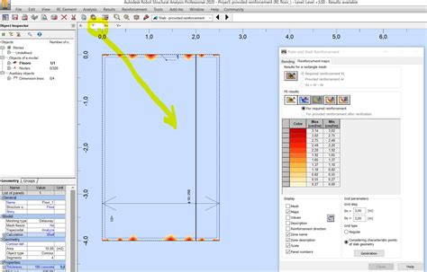 Incorrect presentation of provided reinforcement layers for RC slab in ...