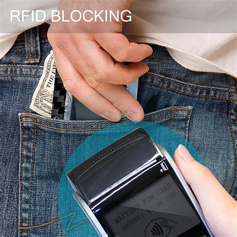 Slim RFID Blocking Minimalist Wallet for Men Thin Front - Etsy