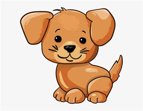 Download Cartoon Cute Puppy - Puppy - HD Transparent PNG - NicePNG.com