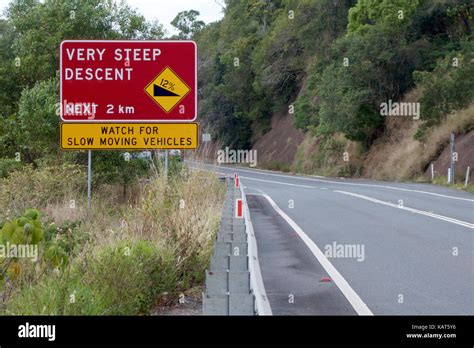 Steep Grade Road Sign High Resolution Stock Photography and Images - Alamy