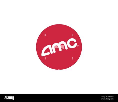 AMC Theatres, Rotated Logo, White Background Stock Photo - Alamy