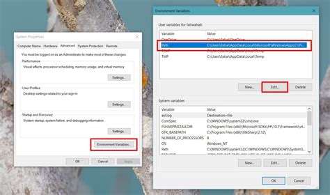 How To Set Path Environment Variables In Windows 10