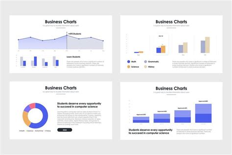 Business Charts – PowerPoint Template – International Trade Council