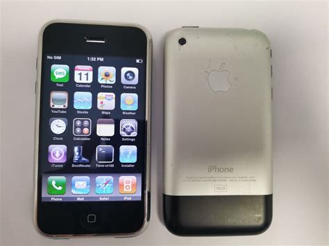 100% working Apple iphone 2G 1st generation Very Rare IOS 1.1.4 16GB ...