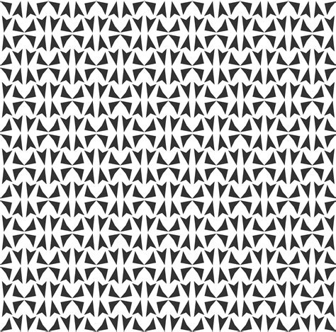 Abstract geometric Seamless pattern . Repeating geometric Black and ...