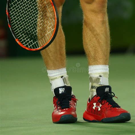 Olympic Champion Andy Murray of Great Britain Wears Custom Under Armour ...