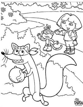 Swiper Coloring Pages