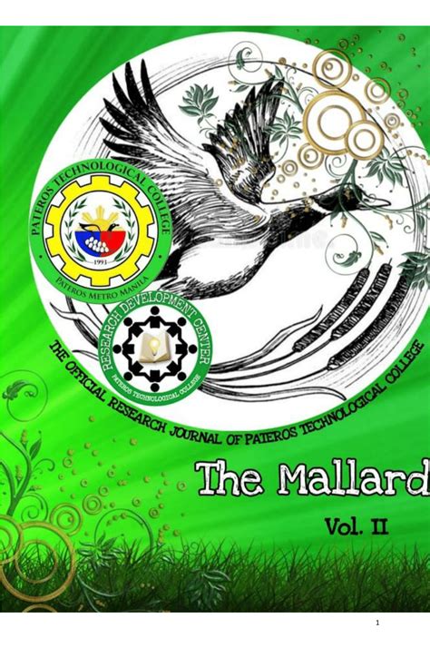 (PDF) The Mallard Volume I The Official Research Journal of Pateros ...