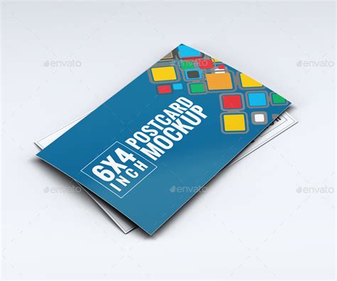 Realistic 6x4 Postcard Mock-Up, Graphics | GraphicRiver