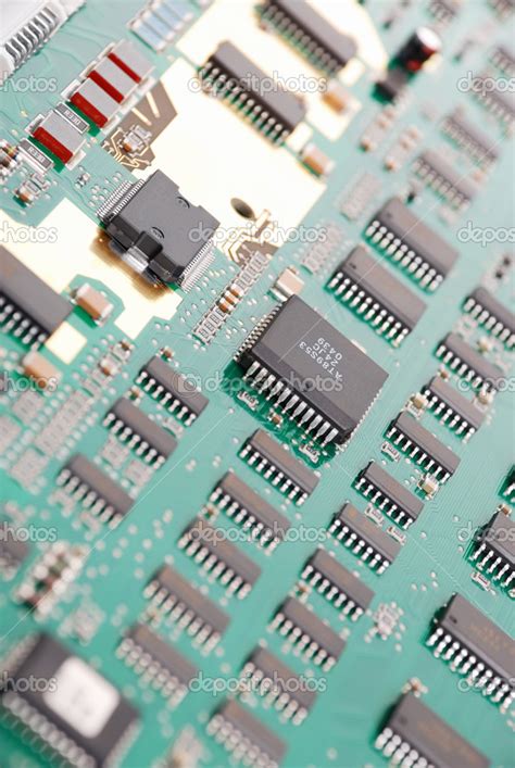 Electronic system board Stock Photo by ©idal 43968843