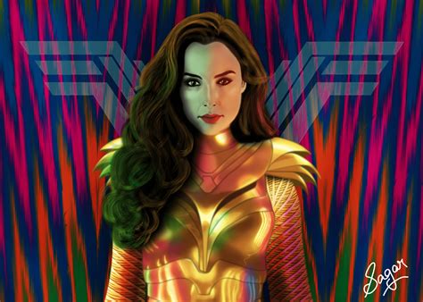 Wonder Woman 84 Poster Recreation on Behance