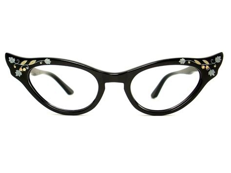 Vintage Eyeglasses Frames Eyewear Sunglasses 50S: VINTAGE CAT EYE ...