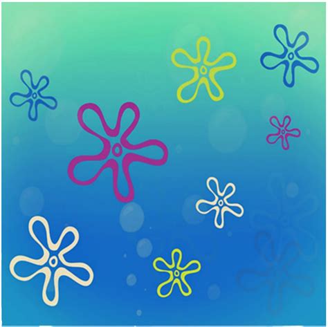 Clouds Spongebob Sky Flowers Wallpaper - leafonsand