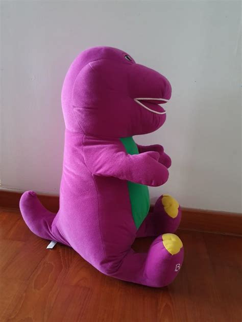 Huggable Barney Soft Toy, Hobbies & Toys, Toys & Games on Carousell