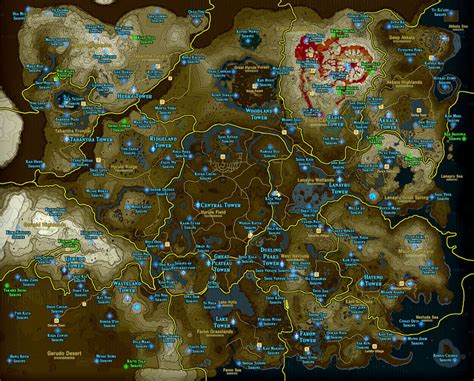 Here is an amazing shrine map for people that need help. : r/Breath_of ...