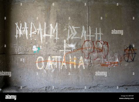 graffiti russian christian right wing Stock Photo - Alamy