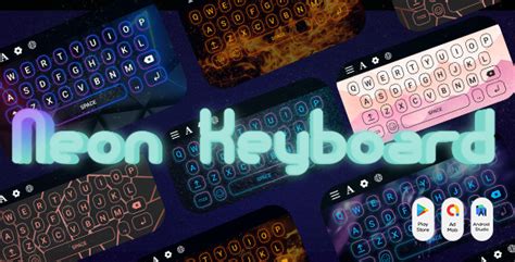 Neon LED Light Keyboard – RGB and Emoji Light Keyboard – RGB Themes ...