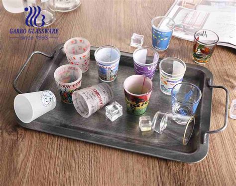 50ml unique designs shot glasses Christmas souvenir festival gifts shot ...