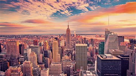 New York City, Cityscape, City, USA, Empire State Building, Landscape ...